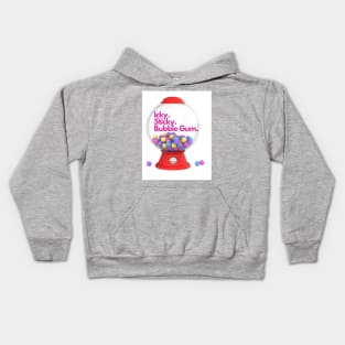 Mrs Rachel Inspired Icky Sticky Bubblegum Kids Hoodie